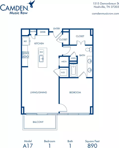 1515 Demonbreun St, Nashville, TN 37203