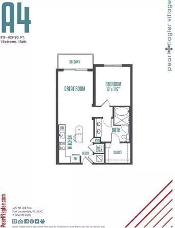 400 NE 3rd Ave, Fort Lauderdale, FL 33301