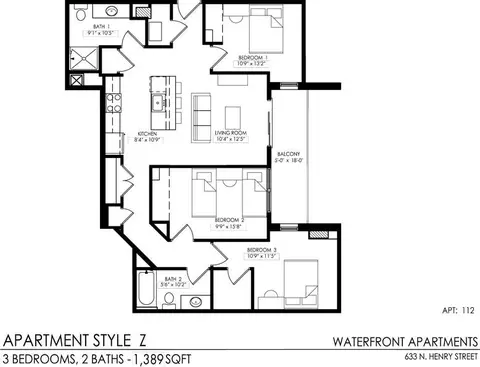 633 N Henry St, Madison, WI 53703