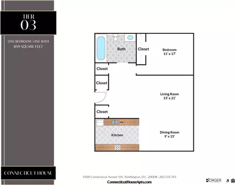 4500 Connecticut Ave NW, Washington, DC 20008