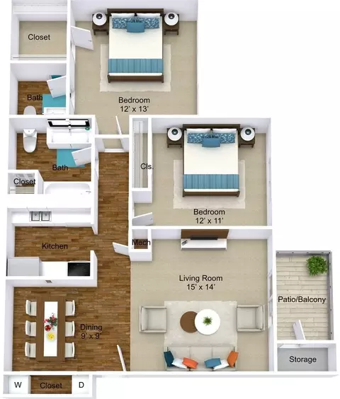 5140 Emerson Village Pl, Indianapolis, IN 46237