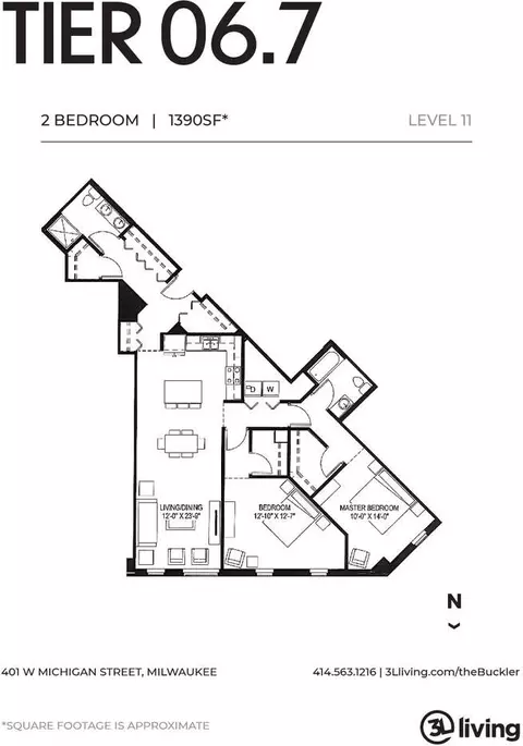 401 W Michigan St, Milwaukee, WI 53203