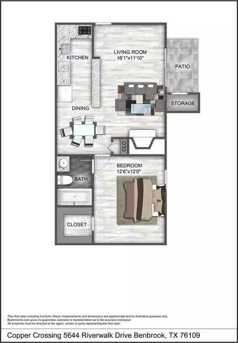 5644 Riverwalk Dr, Benbrook, TX 76109