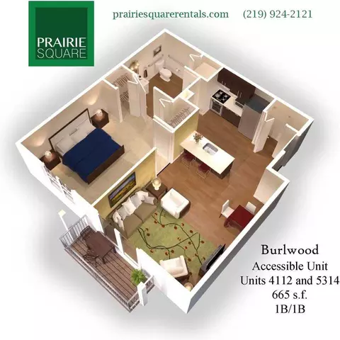2121 Prairie Square 2121 45th St, Highland, IN 46322