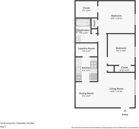 137 W Concord Dr #A, Clarksville, TN 37042