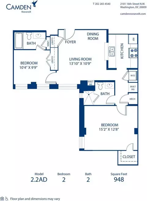 2101 16th St NW, Washington, DC 20009