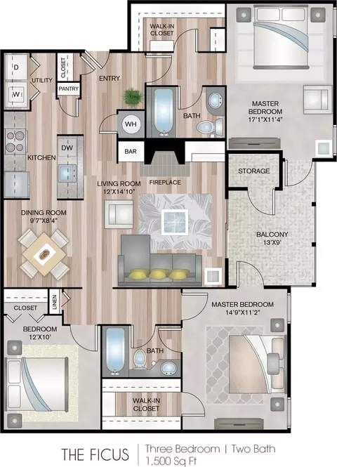 1500 Chase Arbor Cmn, Virginia Beach, VA 23462