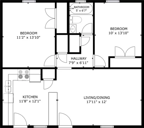 1466 Rockcut Rd, Forest Park, GA 30297