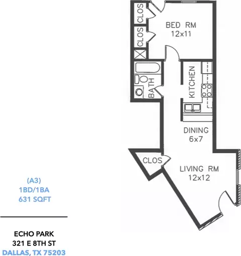 321 E 8th St, Dallas, TX 75203