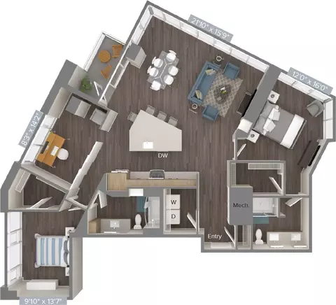 555 President St, Baltimore, MD 21202