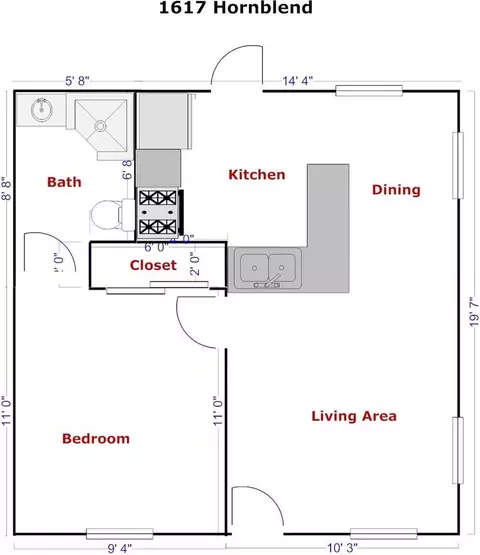 1617 Hornblend St, San Diego, CA 92109