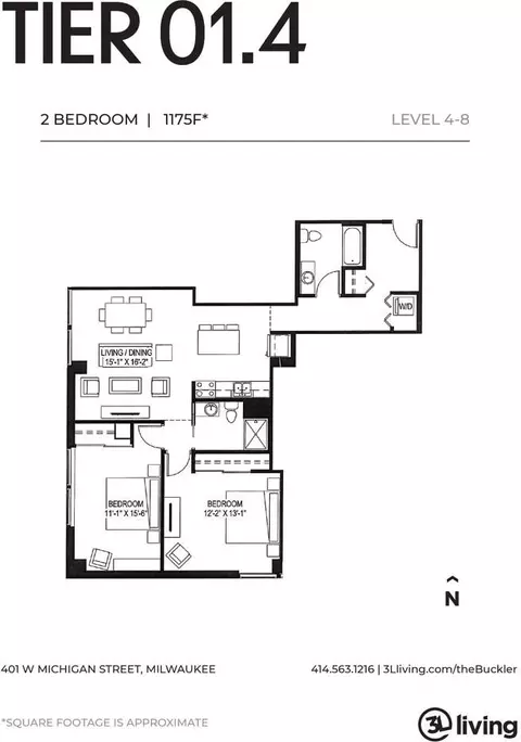401 W Michigan St, Milwaukee, WI 53203