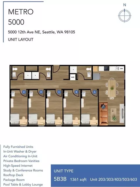 5000 12th Ave NE, Seattle, WA 98105