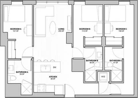 100 S Chauncey Ave, West Lafayette, IN 47906