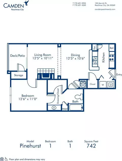 100 Merrick Dr, Peachtree City, GA 30269