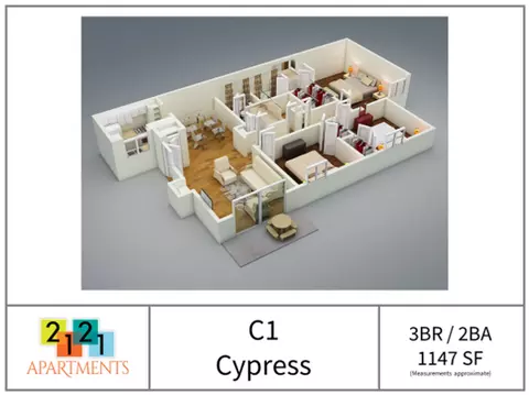 2121 Apartments #2121-2121, Arlington, TX 76011