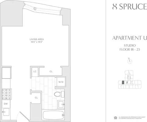8 Spruce St, New York, NY 10038