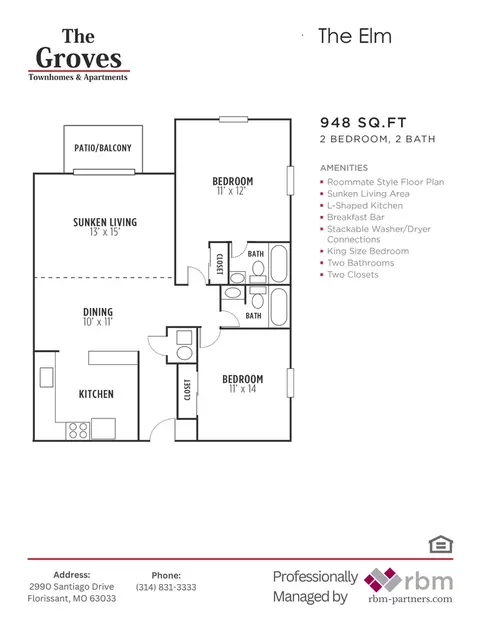 2990 Santiago Dr, Florissant, MO 63033