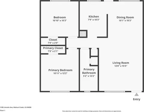 1185 Lincoln Ave, Walnut Creek, CA 94596