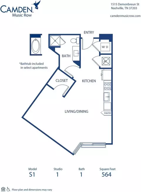 1515 Demonbreun St, Nashville, TN 37203