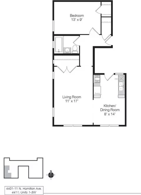 4401 N Hamilton Ave, Chicago, IL 60625