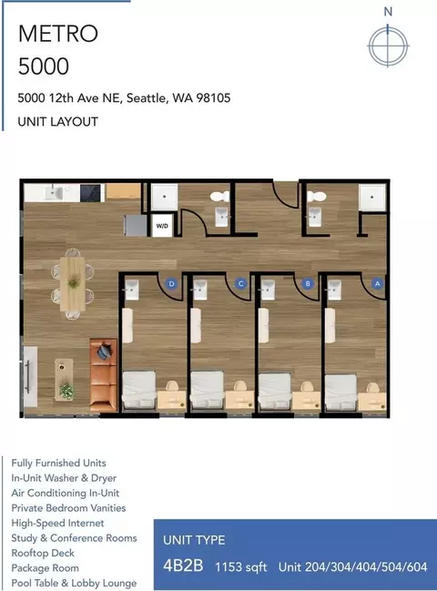 5000 12th Ave NE, Seattle, WA 98105