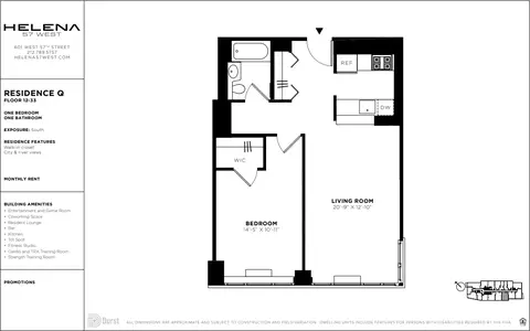 601 W 57th St, New York, NY 10019