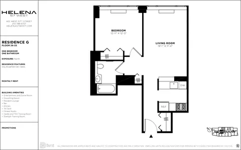 601 W 57th St, New York, NY 10019