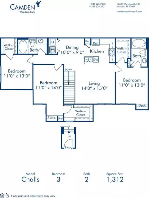 14633 Woodson Park Dr, Houston, TX 77044