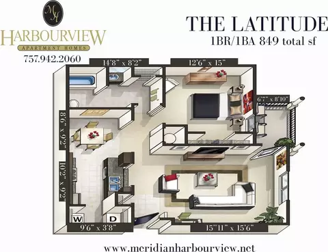 7190 Harbour Towne Pkwy S, Suffolk, VA 23435