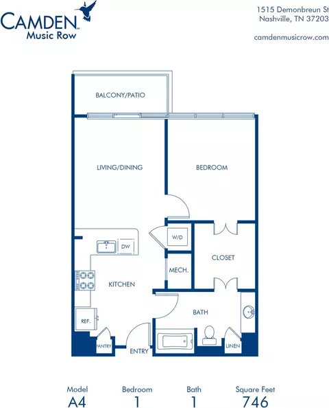 1515 Demonbreun St, Nashville, TN 37203