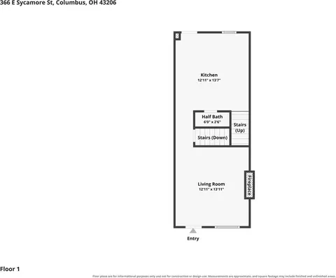 364-372 364-372 Sycamore684-686 Briggs, Columbus, OH 43206