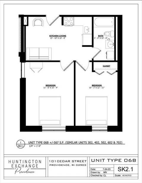 101 Cedar St, Providence, RI 02903