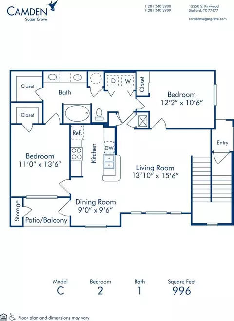 12250 S Kirkwood Rd, Stafford, TX 77477