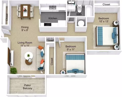 5140 Emerson Village Pl, Indianapolis, IN 46237