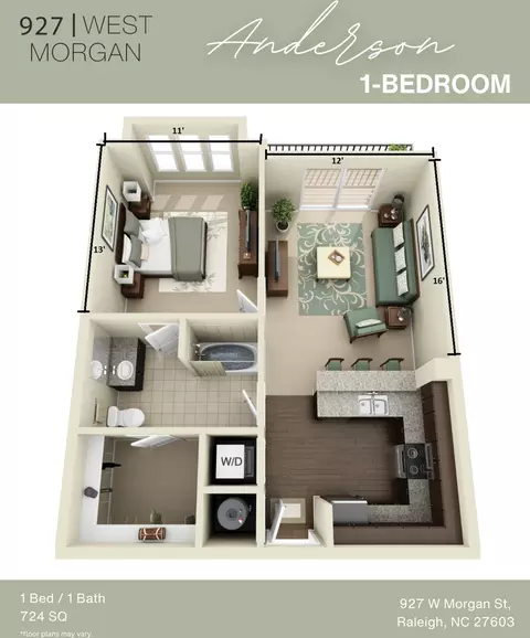 927 W Morgan St, Raleigh, NC 27603