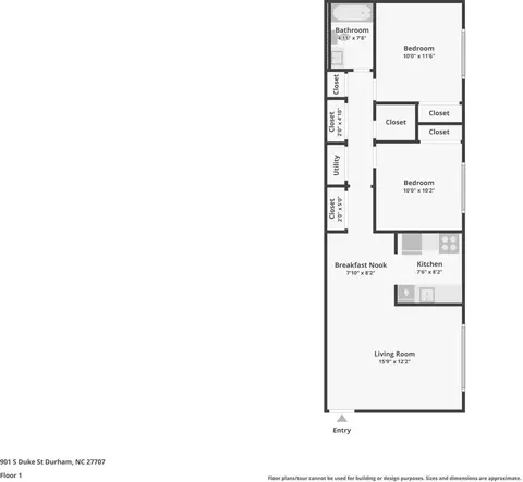 901 S Duke St, Durham, NC 27707