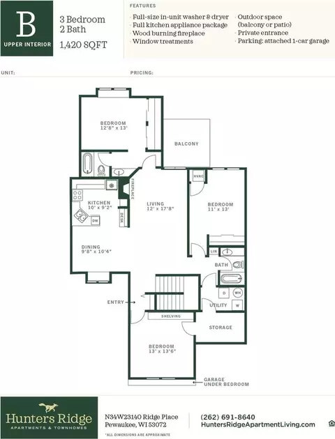 n34w23140 Ridge Pl, Pewaukee, WI 53072