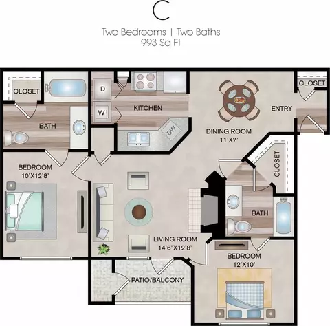 2401 E Mckinney St, Denton, TX 76209