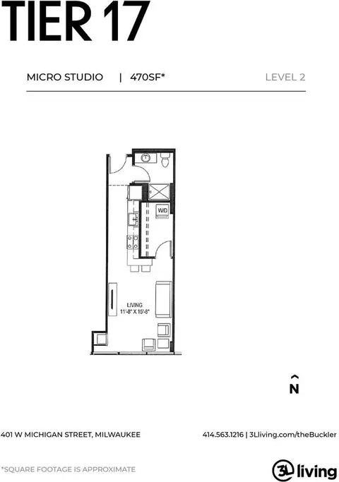 401 W Michigan St, Milwaukee, WI 53203