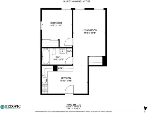 1625 W Howard St, Chicago, IL 60626