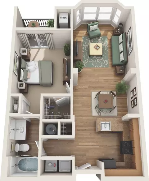8100 Gibbs Way #2036, Hyattsville, MD 20785