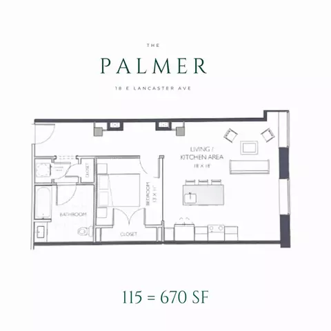 18 E Lancaster Ave #PH-08, Penn Wynne, PA 19096