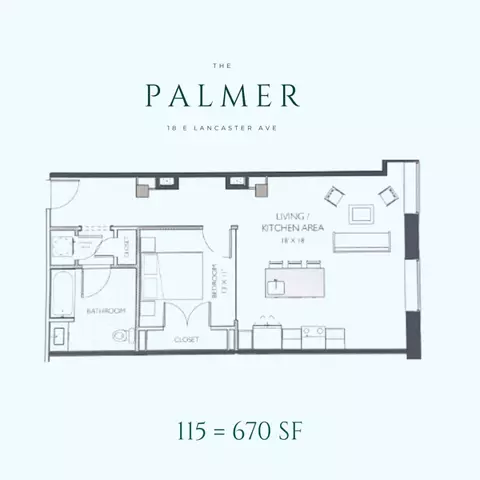 18 E Lancaster Ave #PH-08, Penn Wynne, PA 19096