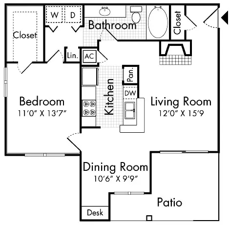 10440 Deerwood Rd #13-1326, Houston, TX 77042
