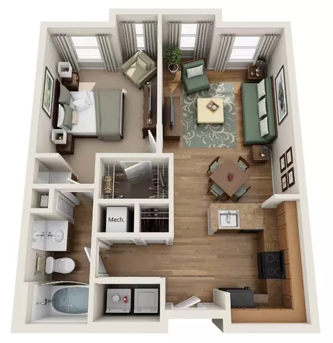8100 Gibbs Way #3075, Hyattsville, MD 20785