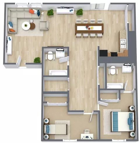 3296 Walnut Springs Dr #6-3300-9, Bloomington, IN 47401