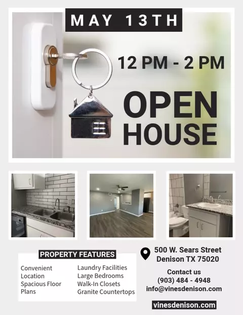 500 W Sears St #B-B18, Denison, TX 75020