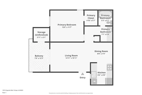 1975 E Apache Blvd #121, Tempe, AZ 85281