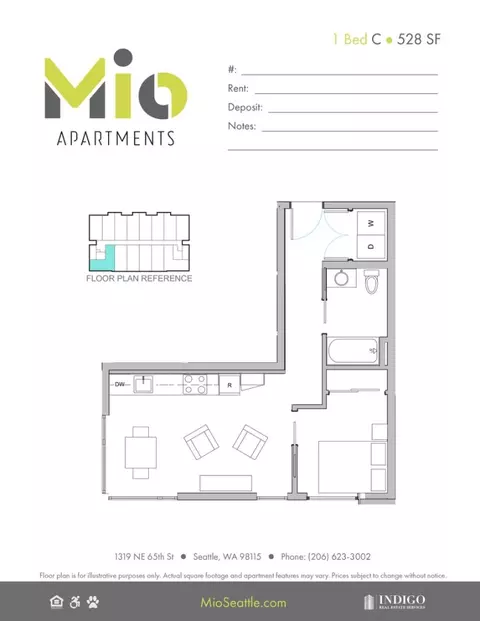 1319 NE 65th St #410, Seattle, WA 98115